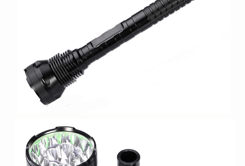 18000Lumen 15 XM-L T6 15t6 led hunting 18000 Lumen Led Flashlight