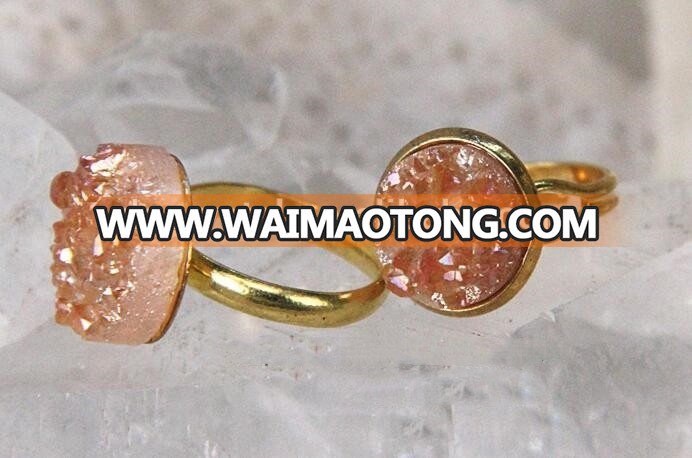 Wholesale chinese domed titanium auar antique rings