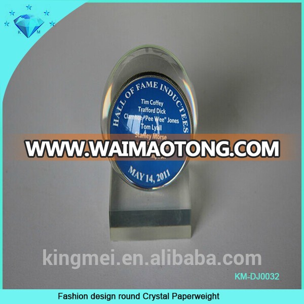 Professional custom acrylic oil drop paperweight