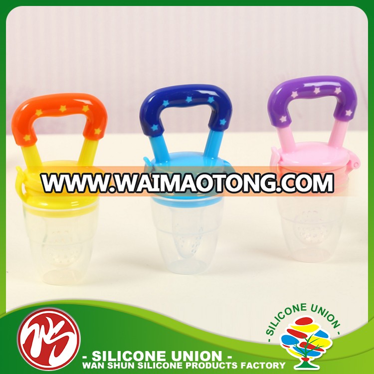 Food Grade Non-toxic Silicone Baby Bottle / Silicone Baby Squeeze Spoon / Silicone Baby Feeder