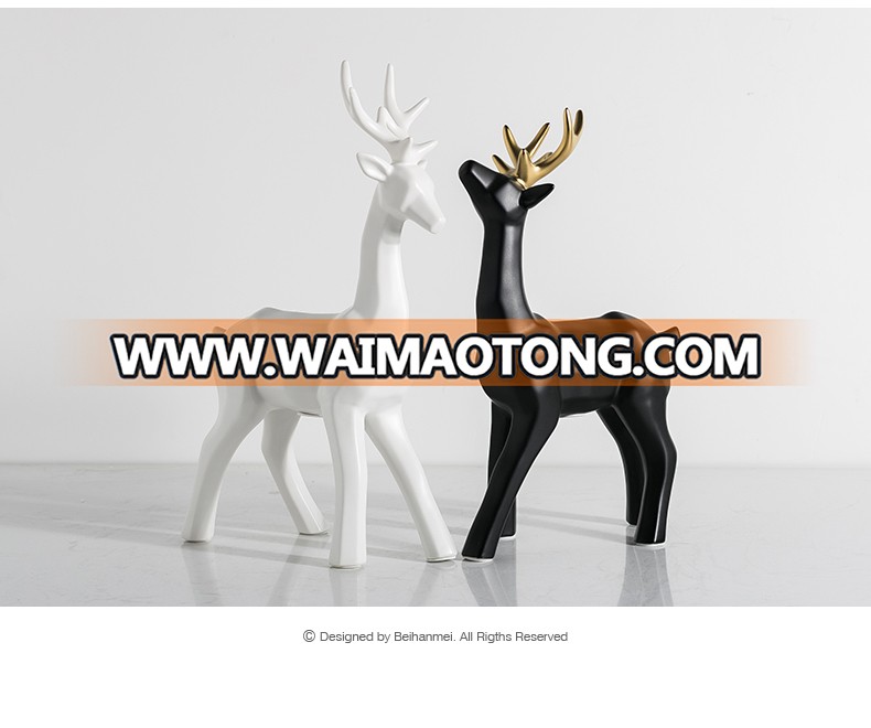 cheap& top quality entrance chinese christmas deer ornament