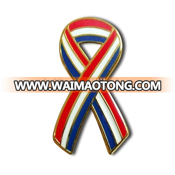 AIDS Red Ribbon Lapel Pin