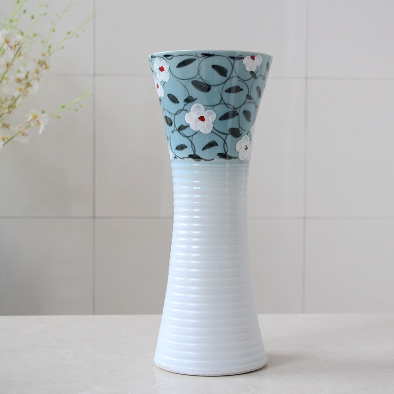 indoor ceramic porcelain flower vase for home decor