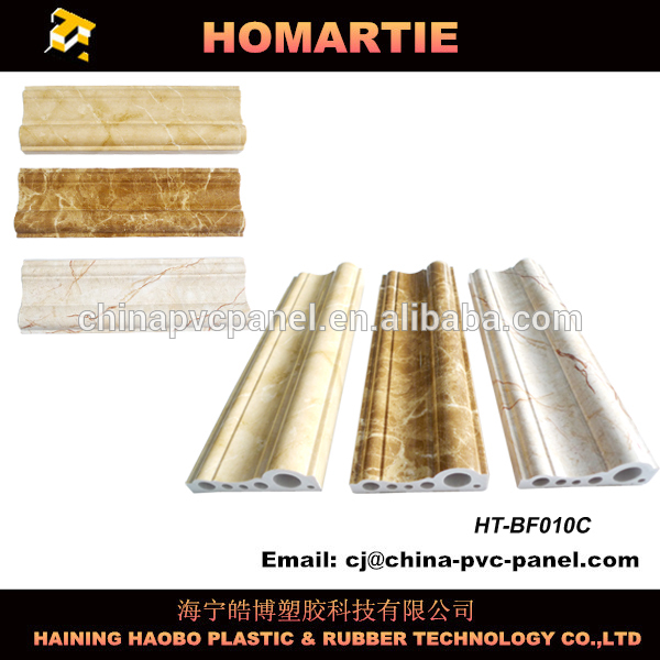 PVC marble stone moulding profile