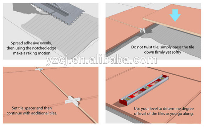 plastic floor ceramic tile spacer