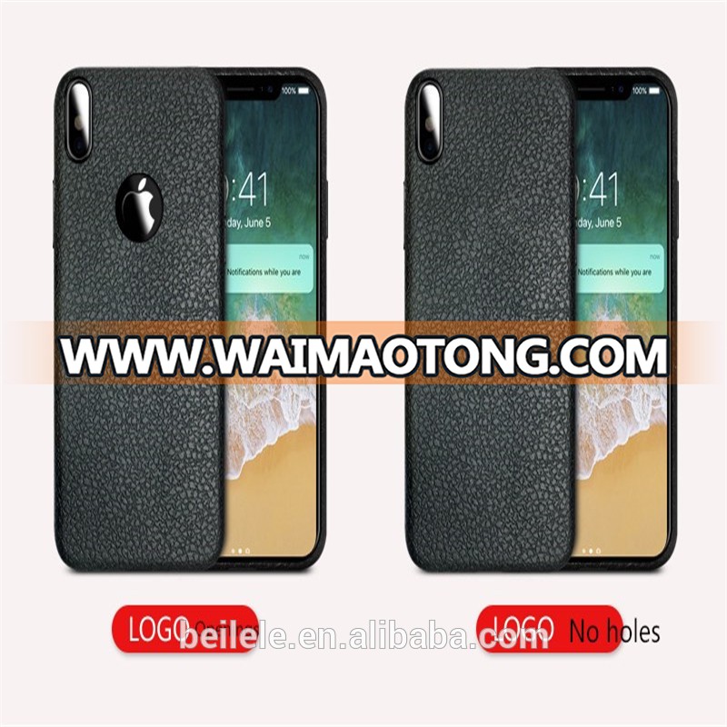 New arrival ultra-thin mobile phone case with TPU skin pattern for iphone 8/iphone X mobile phone cover