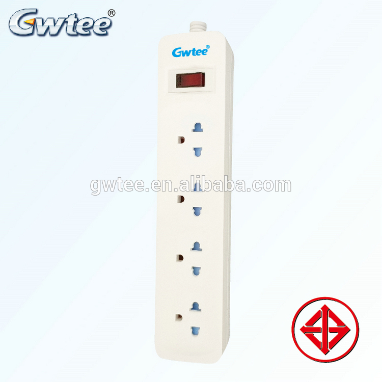 Factory offer great quality multi-function table top extension socket