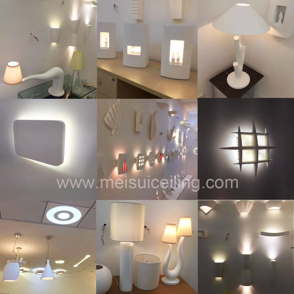 MS Gypsum ceiling lamp Led the lamp ceiling lamp