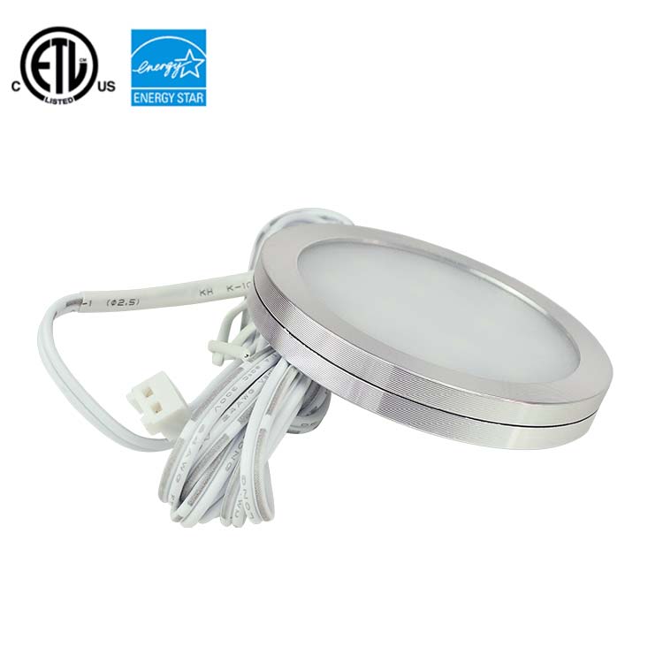 LED mini spot light 2.5W mini round led cabinet panel light