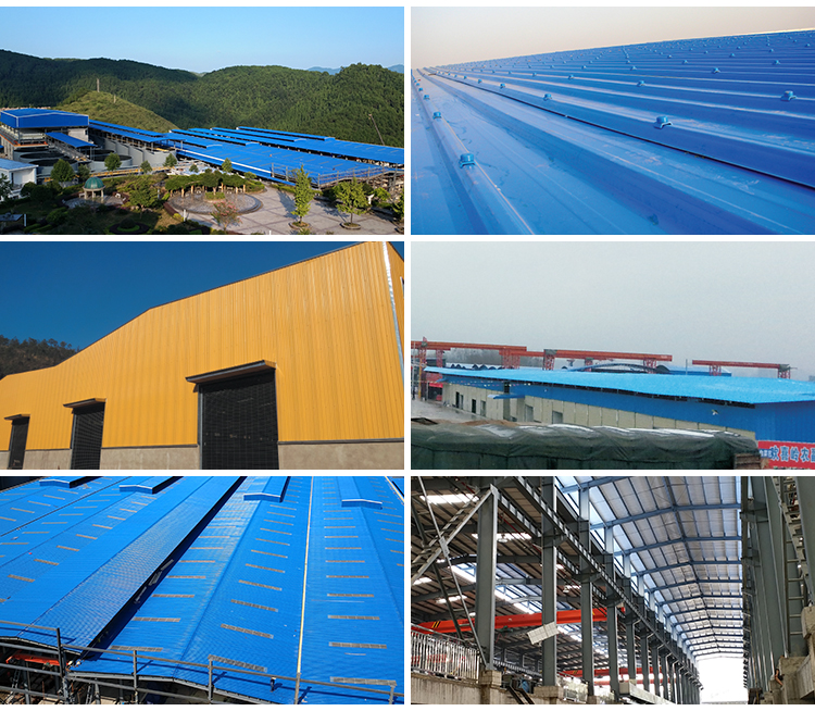 China best roofing tile factory different color PVC plastic tile ASA PVC roofing tile