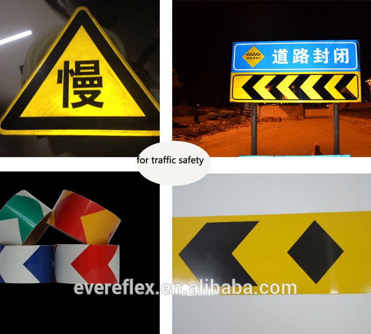 Engineering Grade Retro Reflective Film For Construction Signs