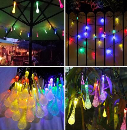 30pcs Bubble Ball solar Christmas light