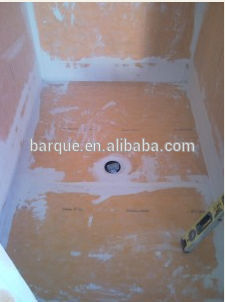 shower-room floor dnd wall waterproof membrane