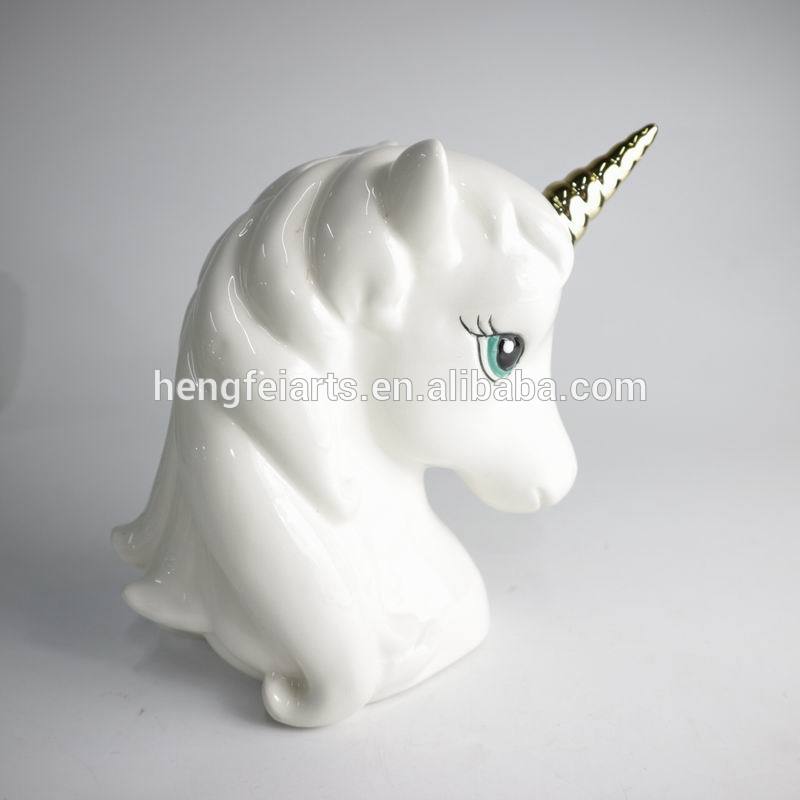 Cute unicorn money box gift for her