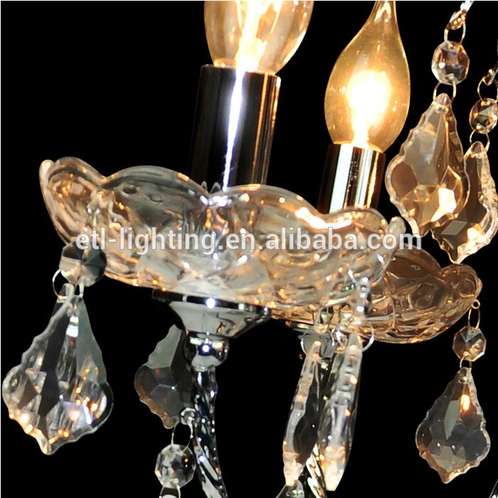 Hot sale bedroom crystal chandelier table lamp for hotel villa decor ETL32039