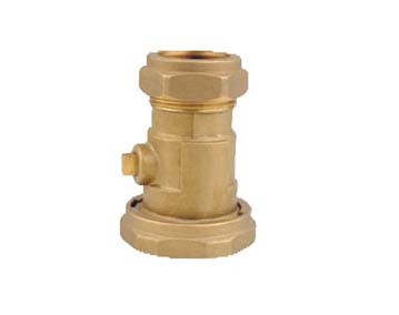 High quality 22mm chrome copper water brass full bore isolating valve