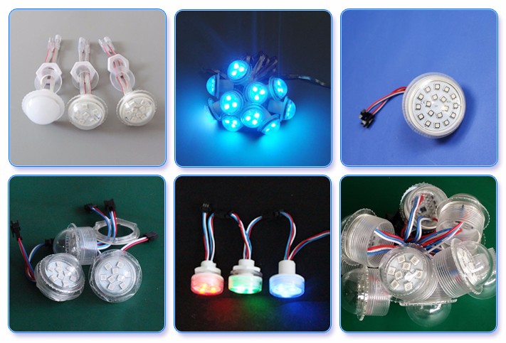 Modern high-grade Most popular color change 12mm rgb led pixel light