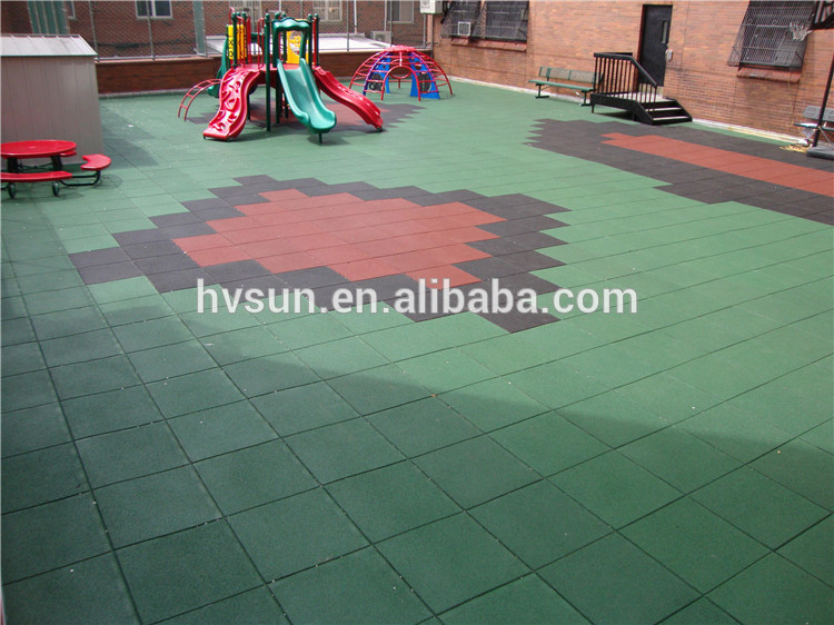 Manufacturers produce Water Rain and anti-slips drainage rubber mat