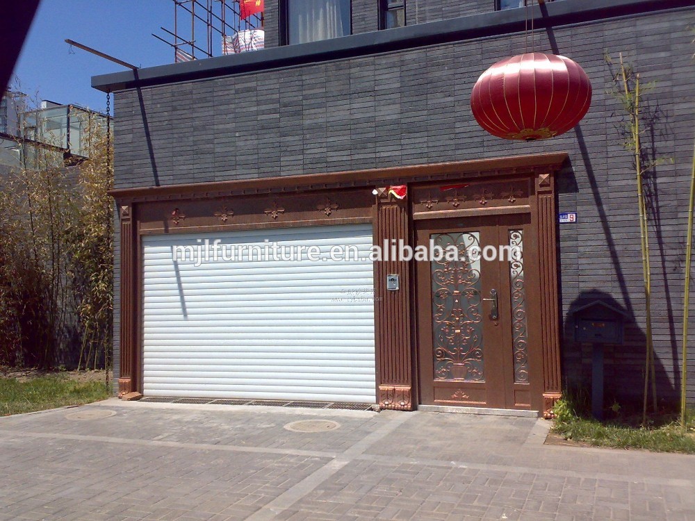 Customized Design Aluminum Automatic Roller Up Garage Door