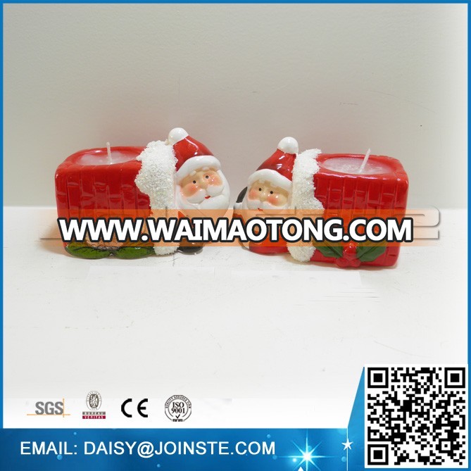 Christmas Candle wax holder