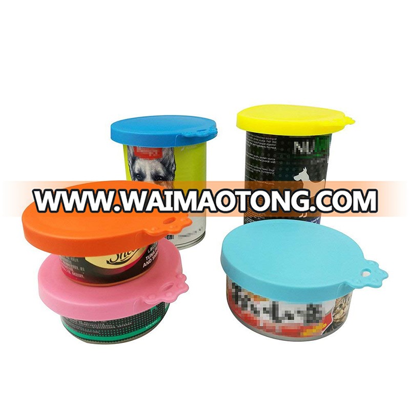 Pet food covers silicone lid for Can size 6.5/7.5/8.5cm