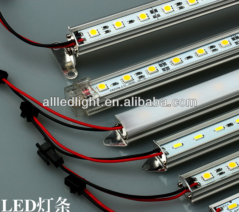 1M 8520 72 LED 12V ultra thin led strip Bar Light With Aluminium Alloy Shell