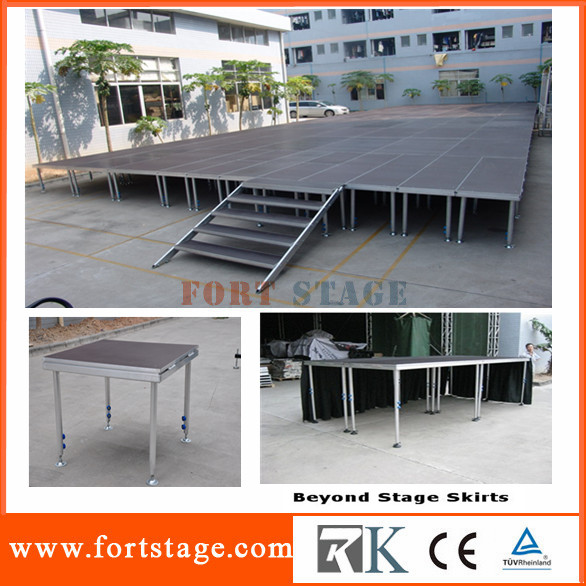 2014 portable dj stage made in china Fortstage