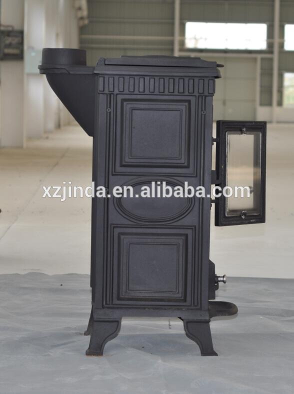 Heavy household wood stove with CE certification