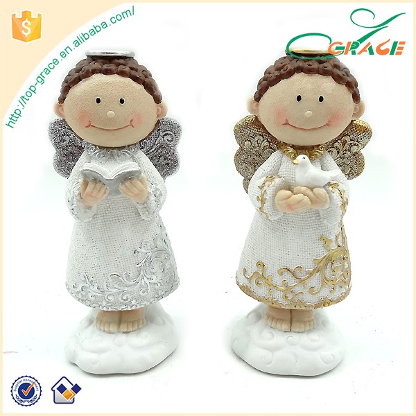 resin first holy communion souvenir communion angel