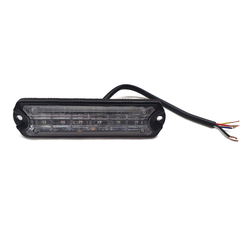 Super Bright 6led 18 Watt Lighthead Surface Mount Led Grill Strobe Light