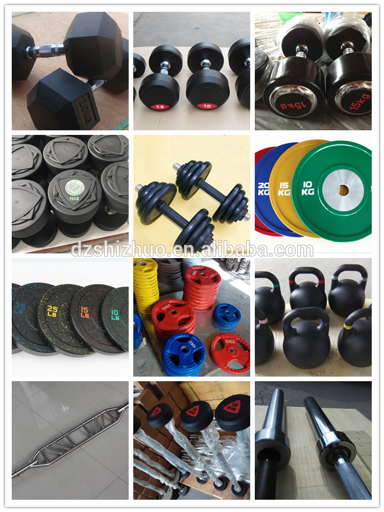 Commercial Fitness Bodybuilding Equipment Free Weight Straight Barbell Weight Lifting Fixed Straight Barbell AP15