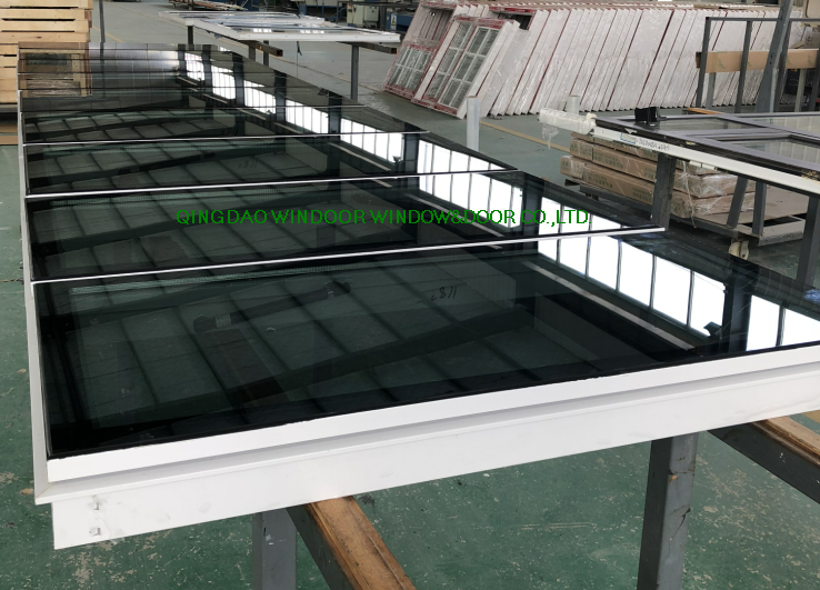 Tempered glass Aluminum frame doors and windows for house