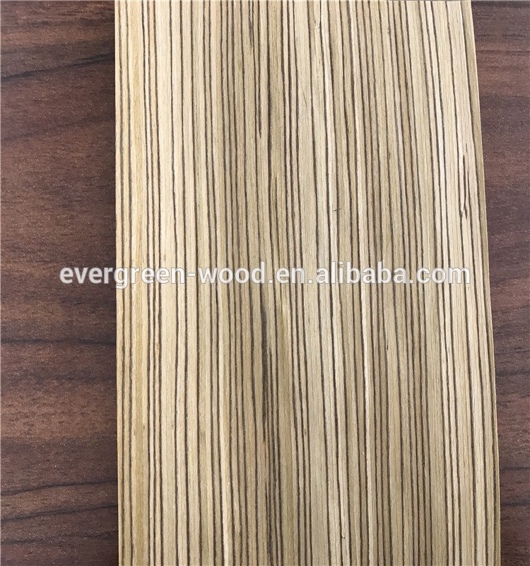 Hot sell high quality engineered Zebra veneer