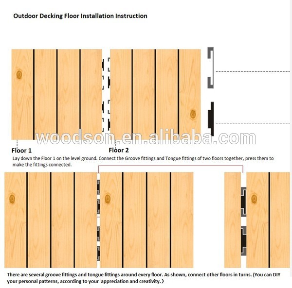 factory price top quality solid merbau outdoor decking