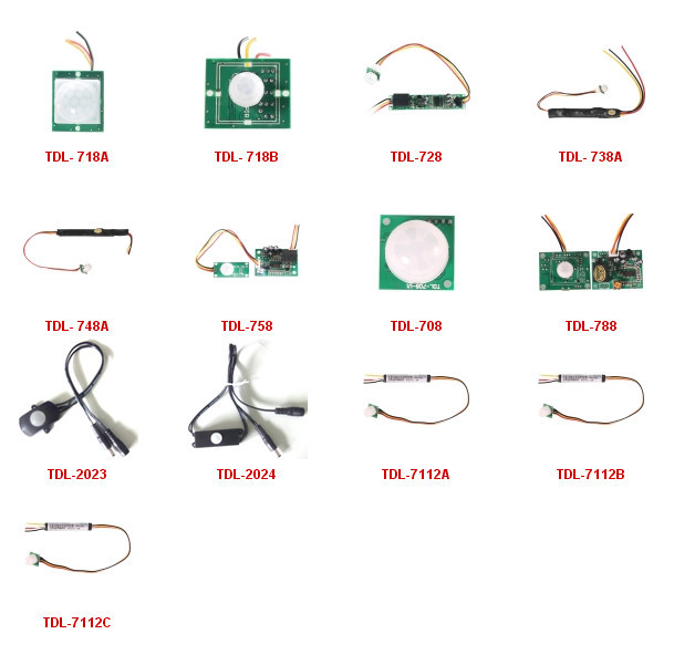 TDL-718A high voltage output,wide voltage Intelligent PIR Infrared motion sensor module