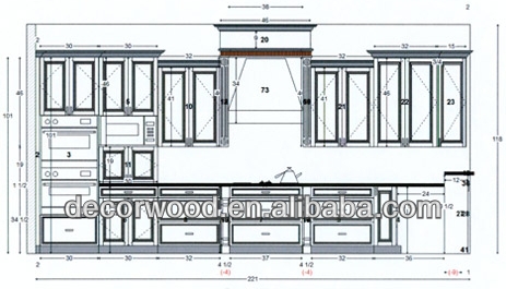 High quality design solid wood Traditional home office