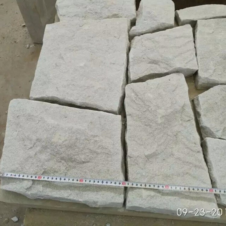 Natural Color White Sandstone Paving For External Decorative