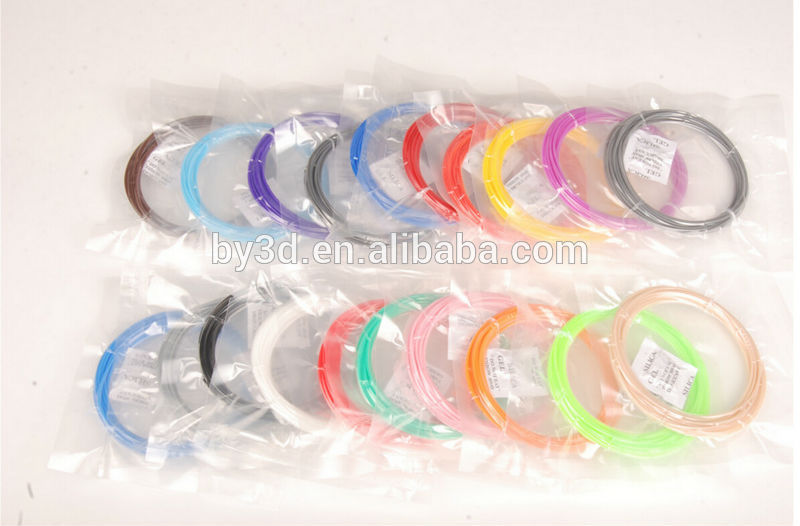 New Premium PLA 1.75MM 3D Filament 6.1m 12 Colors per Set 3D Printing Filament