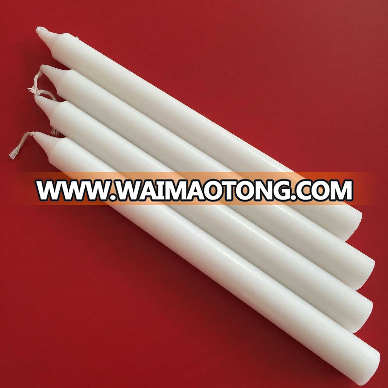 8g to 95g Africa market household white wax candle