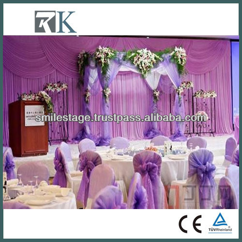 2019 Hot Sale Beautiful  Backdrop Curtains,High Quality Event Decoration