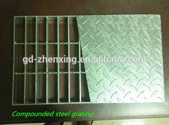 Gavanized floor steel gratingl/ low carbon stainess steel grating steel/ hot dipped steel grating mesh