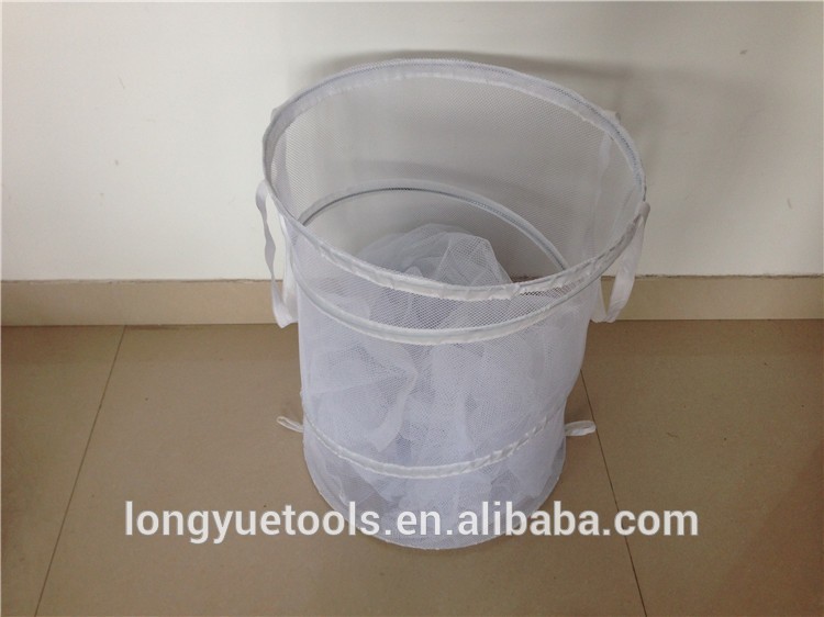 High quality durable round net collapsible laundry bag