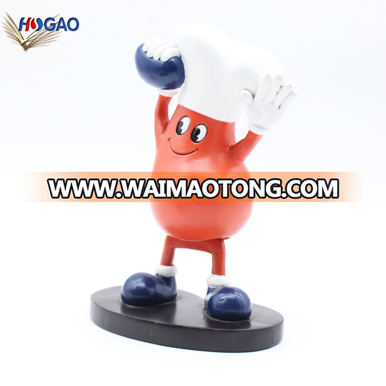 2019 China wholesale handmade resin cute chef figurines statue