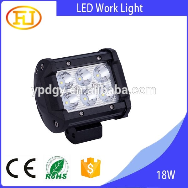 18w 6pcs*3w spot led work light for truck,off road