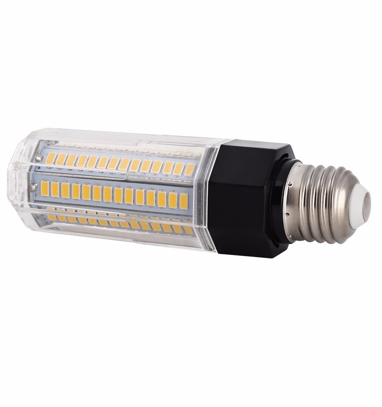 US LED E26 Corn Light Household Used Bulbs Black Style AC 110V -265V 80/112/126/144 LEDs 5730 SMD Cool Natural Warm White Lamp