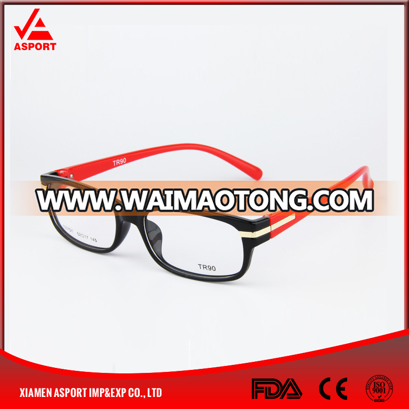 LY-1007 Fashion Design Matt Full-rim TR90 Material Eyeglass Frame Rx