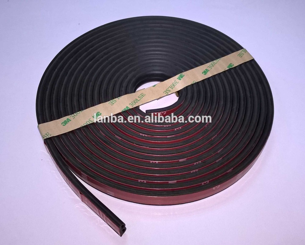 Sound deadener/ car door Extruded Butyl Rope sound insulation materials for car