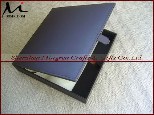 leather fabric linen photo book album storage Bag