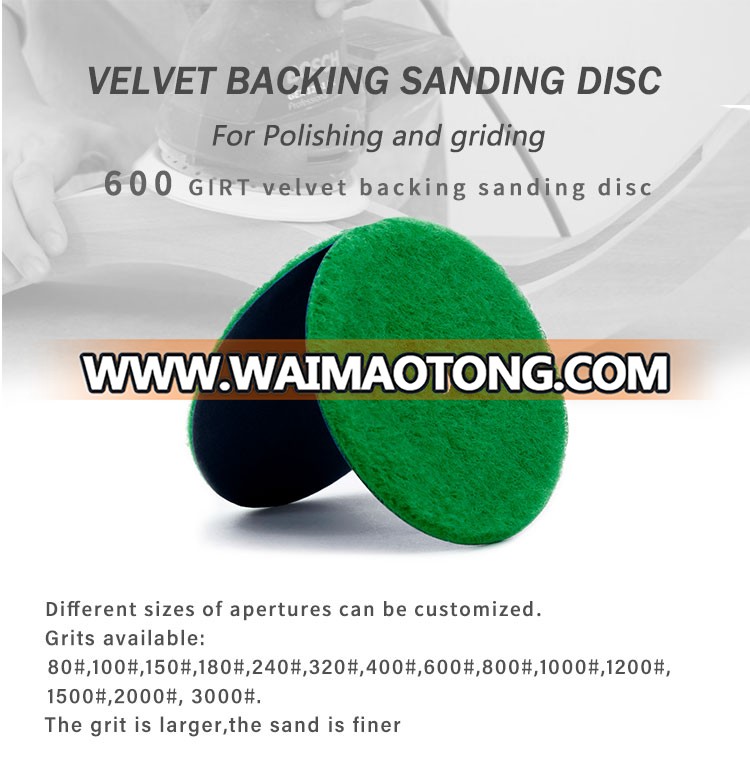 2 3 4 inch Abrasive Sponge Sanding disc Polishing Sponge for glass scratch repair