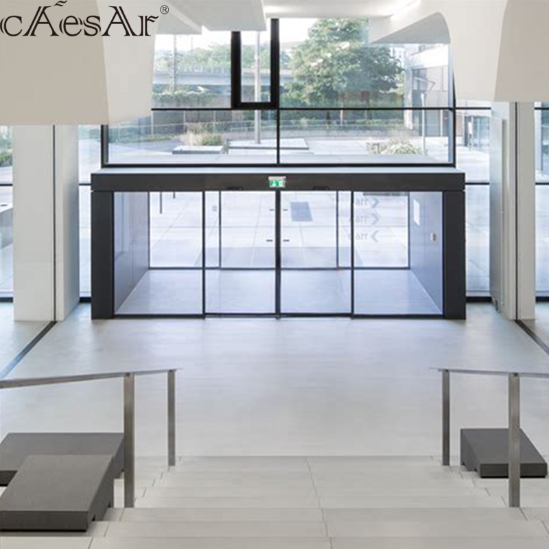 Caesar ES200 single leaf and double leaves &interior exterior glass  automatic doors